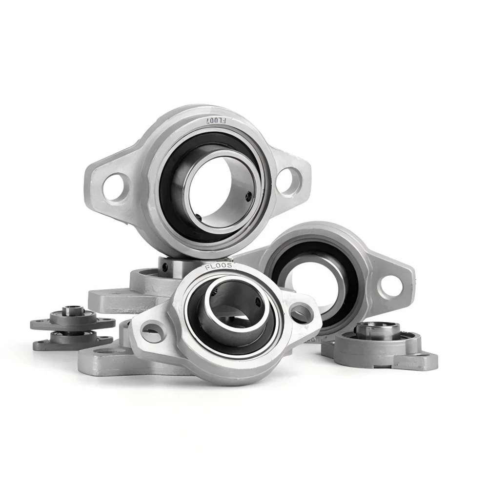 1pcs Kfl Series Zinc Alloy Self Aligning Housing Flange Pillow Block Bearing Housing Supports Bore 8/10/12/15/17/20/25/30/35mm 3