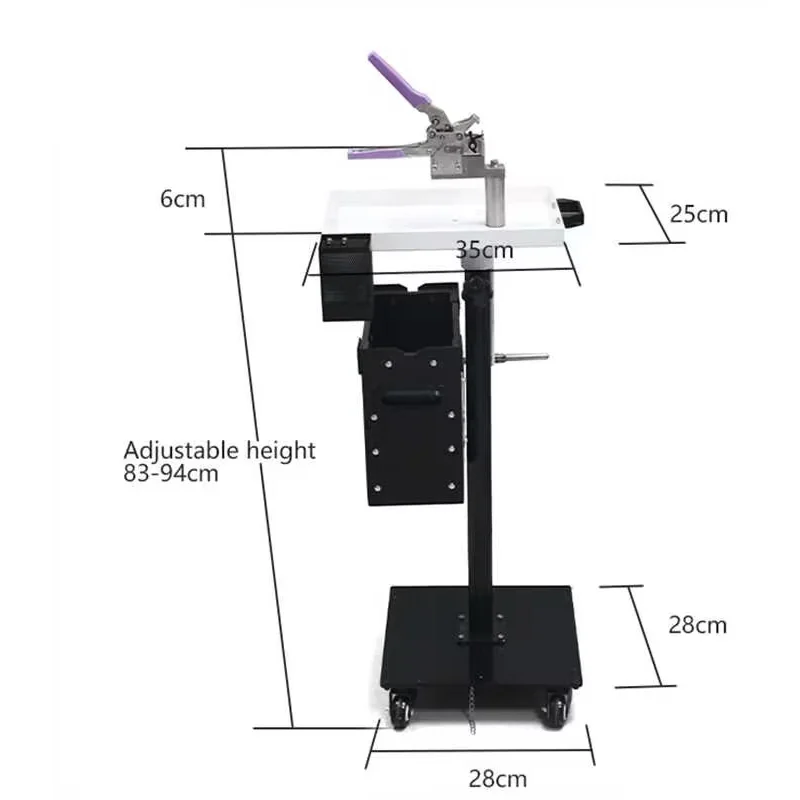 SMD splice tape cart and pliers SMT carrier tape conector stapler splicing tool trolley Factory price high quality