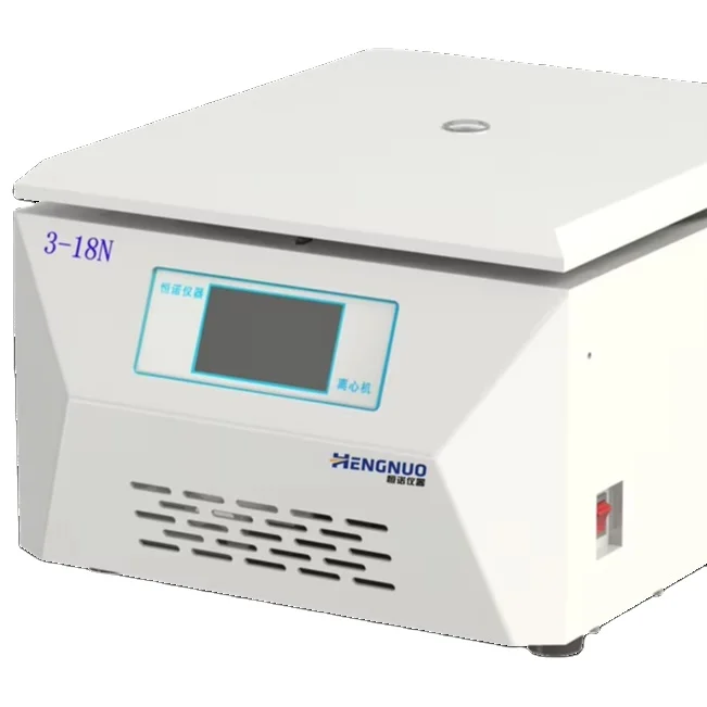 Centrífuga de laboratorio de mesa de alta velocidad 3-18N con rotor de disco oscilante de 8*15ml máquina centrífuga de rotor de disco oscilante