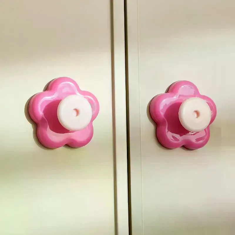 1PCS Reusable Flower Suction Cup Hooks Waterproof Wall Mount Hooks Punch-free Kitchen Bathroom Wall Hanger Towel Clothes