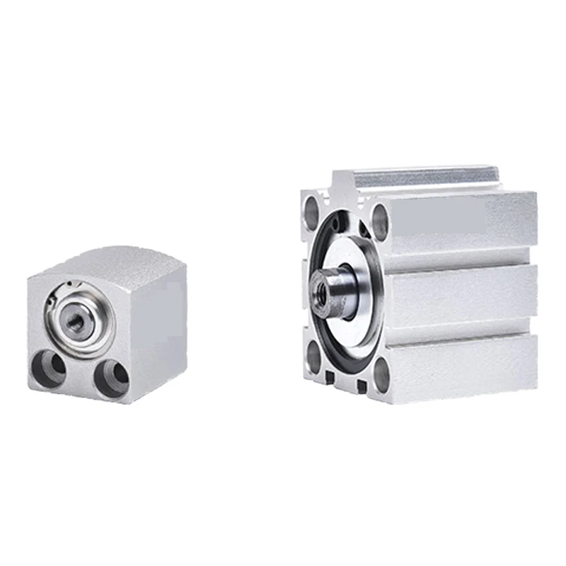 Short stroke cylinder ADVC10 12 16 20 25 32 40 50 63 Without magnetism ADVC-20-15-P ADVC-40-10-A-P ADVC-32-15-I-P