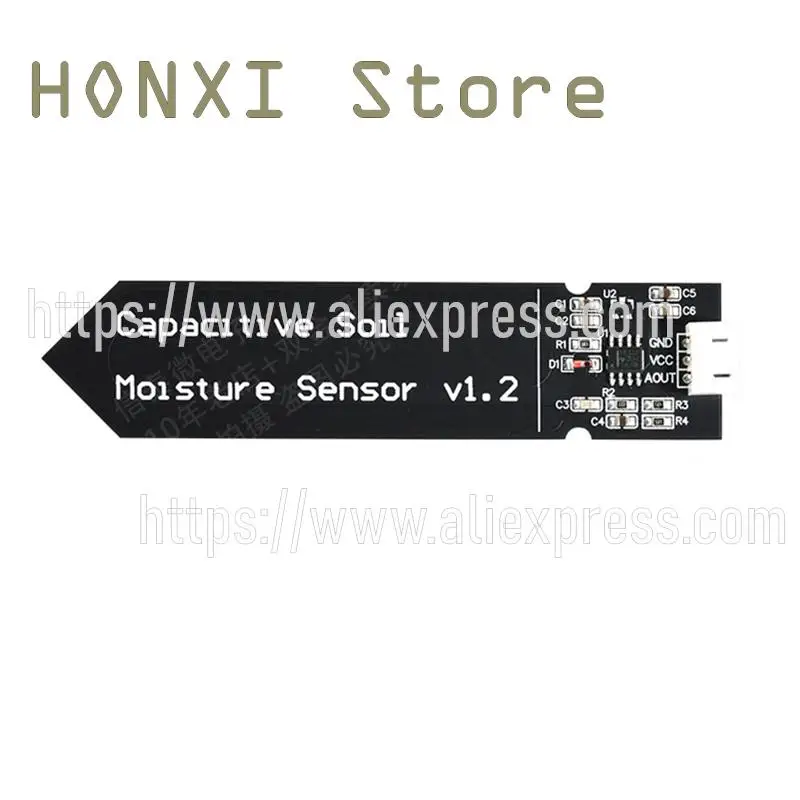 1PCS Capacitive soil moisture detection sensor module analog not easy corrosion wide working voltage line