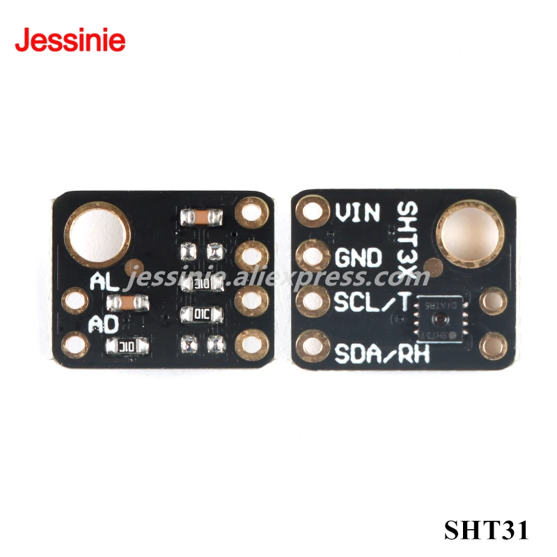 10pcs/1pc GY-SHT30 SHT31 NSHT30 Digital Output Temperature and Humidity Sensor Module IIC I2C Interface 3.3V for Arduino