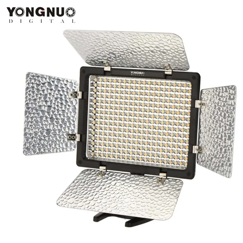 YONGNUO YN300 III YN300lIl 3200k-5500K CRI95 카메라 사진 LED 비디오 조명, NP-F550 배터리 및 충전기 포함