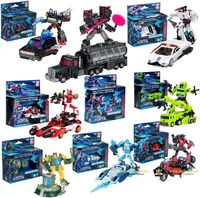 Takara Tomy Hasbro Transformers Legacy Clampdown Diaclone Velocitron Road Hauler Blurr Deluxe Action Figure Ornaments Figure Toy