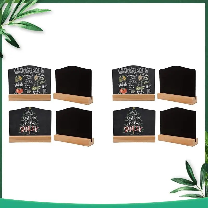 YSS-8 PCS Mini Chalkboard Signs For Chalk Sign,Food Labels Message Board Signs For Party Restaurant Wedding