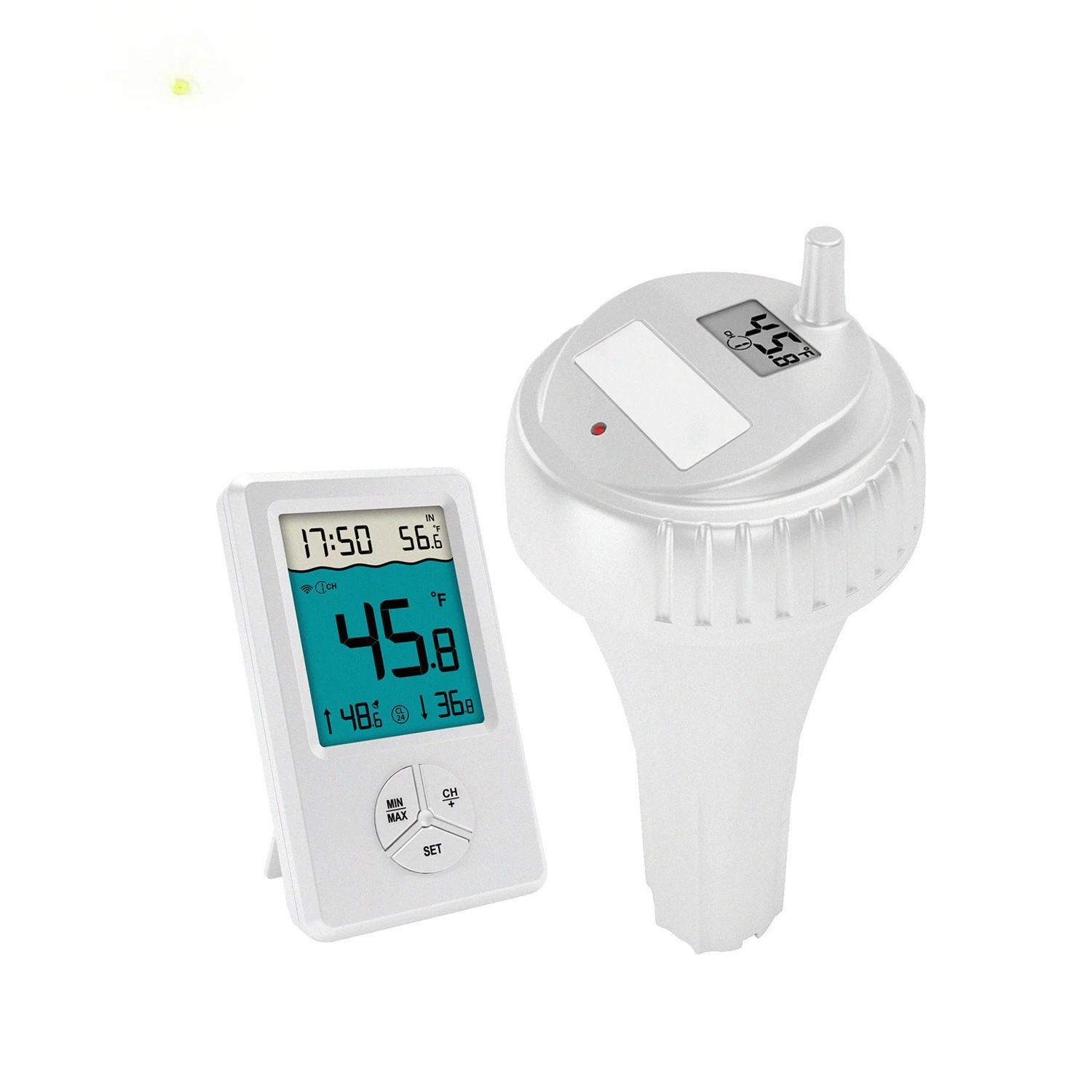 Wireless Pool Thermometer | Double Waterproof Design + 100m Remote LCD Aquarium Smart
