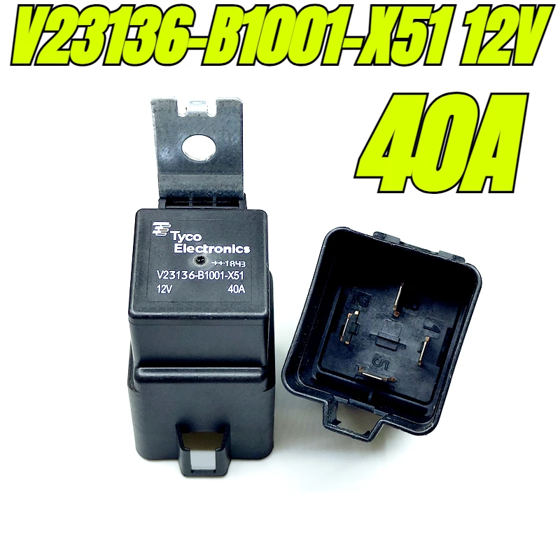

（Brand New Original）1pcs/lot 100% original genuine relay:V23136-B1001-X51 12V 40A 4pins 896H-1AH-D1SW-R1 Automotive relay