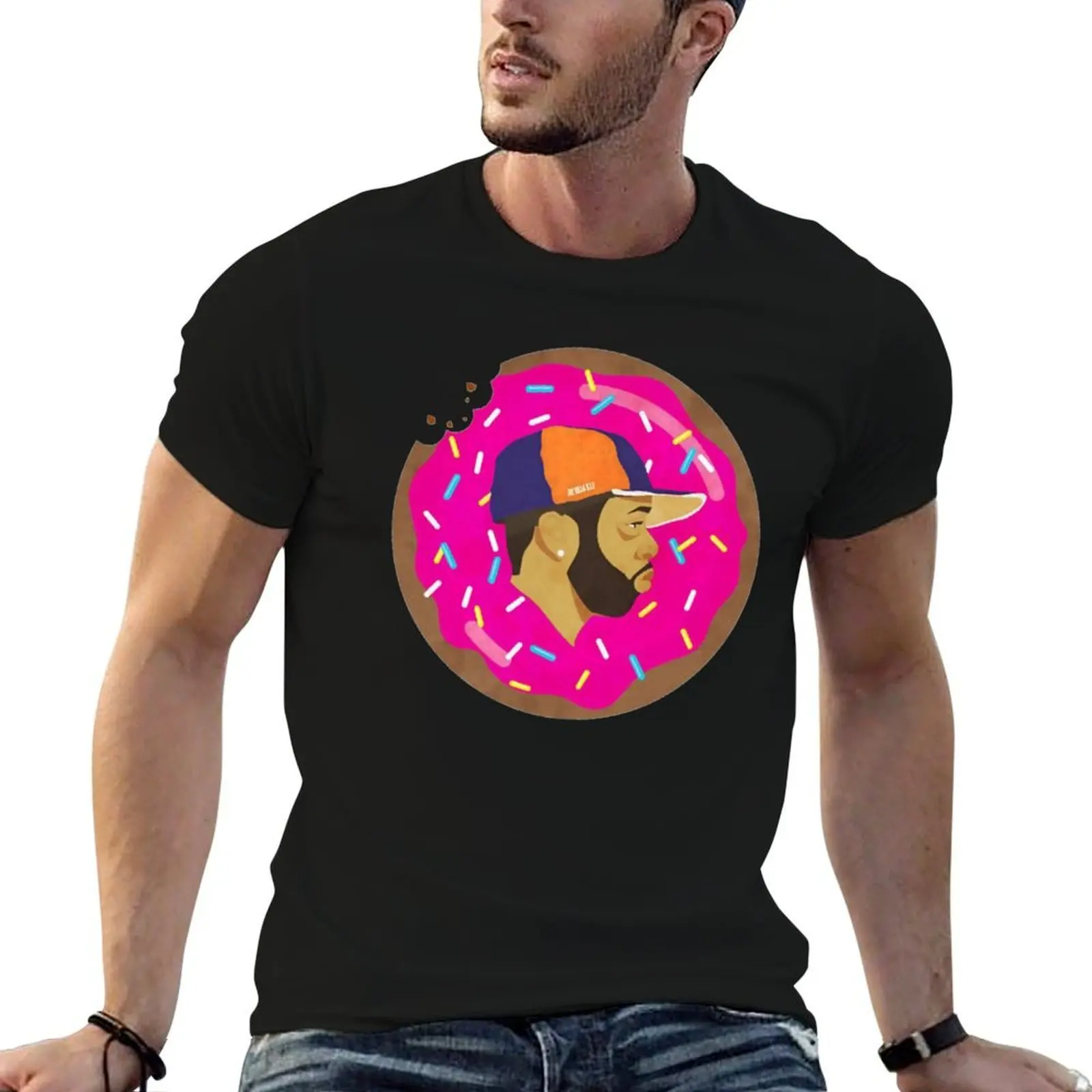 

J dilla dj T-Shirt funny t shirts cotton t shirt man cotton T-Shirt