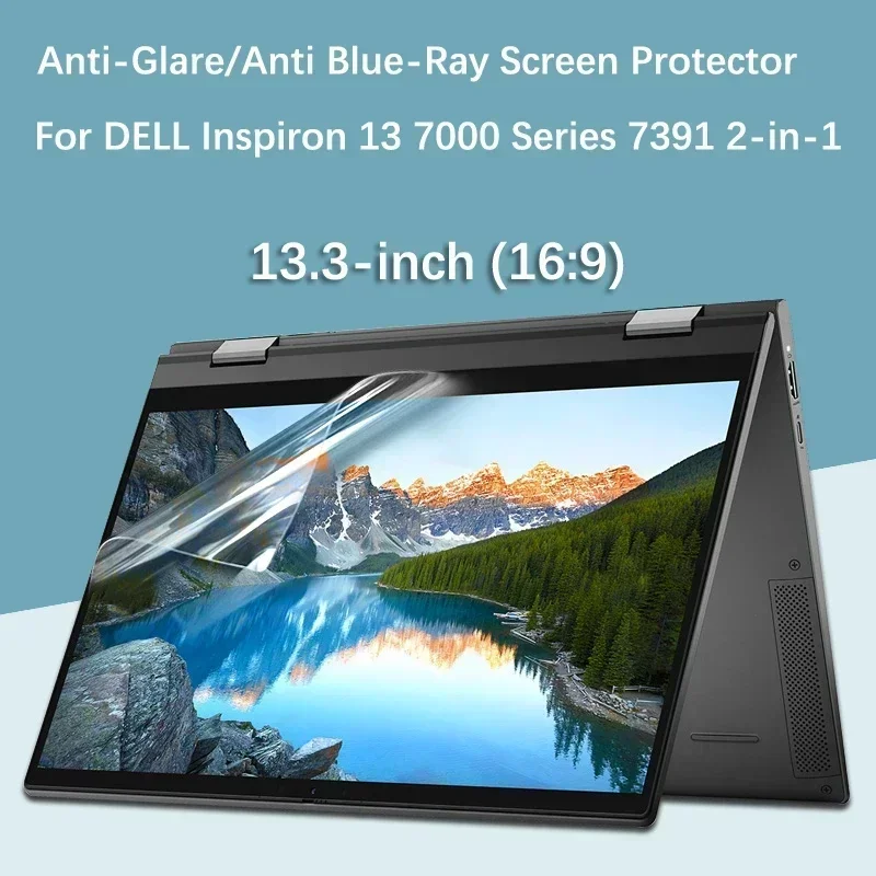 2-protetores-de-tela-ultra-transparentes-antirreflexo-anti-raios-azuis-para-dell-inspiron-13-7000-series-7391-2-em-1-laptop-pc-133-16-9
