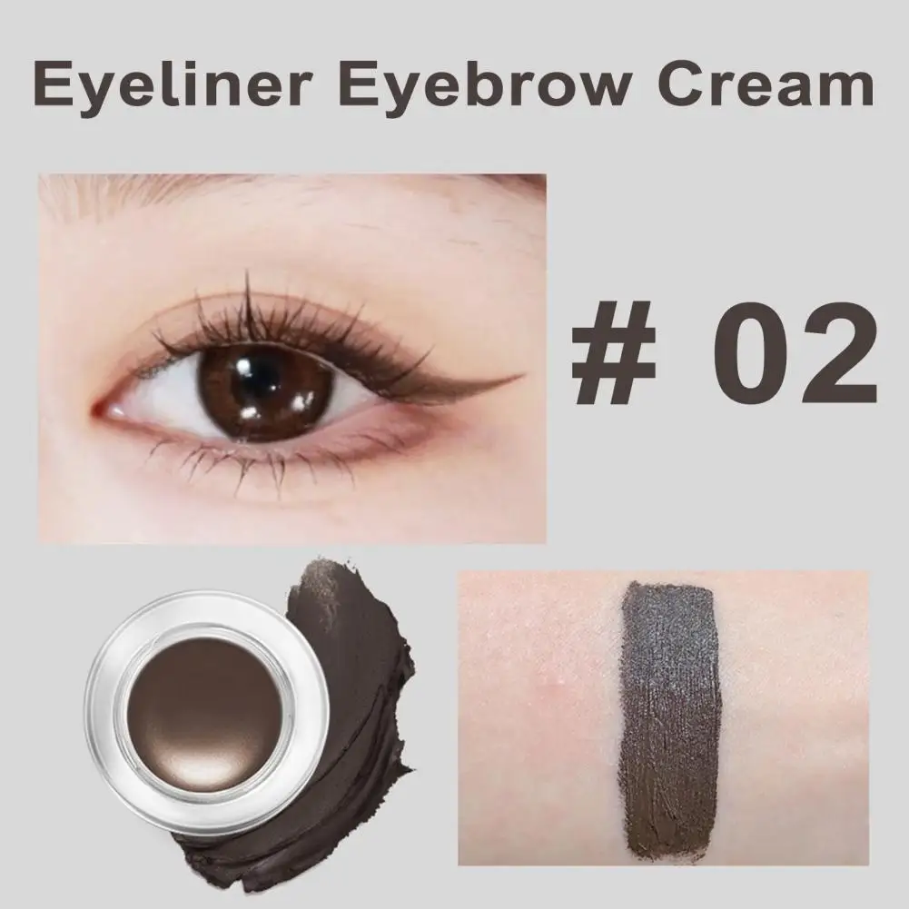 Crema per Eyeliner per principianti crema per Eyeliner impermeabile a lunga durata Gel professionale per il trucco degli occhi per le donne senza sbavature