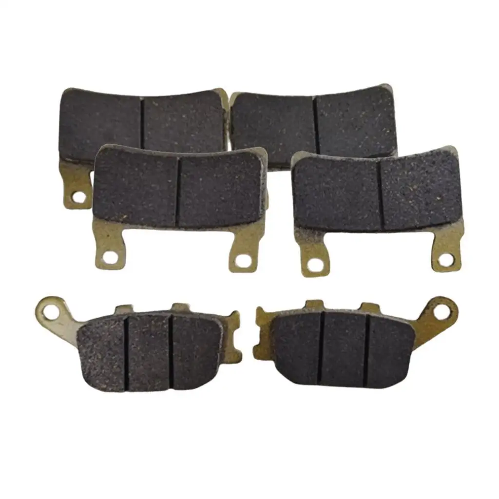 4x Brake Pads for FIREBLADE CBR900 RR VTR 1000 SP-1 (SP45) CB1300 Gold/Gray