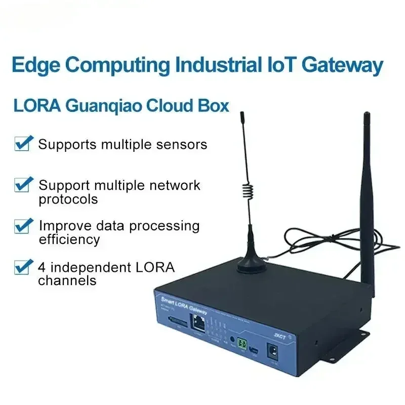 Lorawan Gateway For 4G / Ethernet Wireless Data Transmit