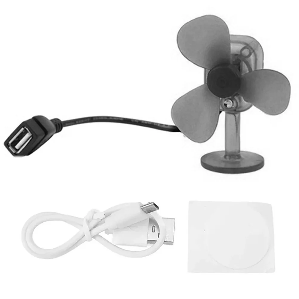Portable Wind Turbine Atmosphere Light USB Port Charging 5W Wind Turbine Outdoor Cycling Power Bank Connect Wind Turbine Motor