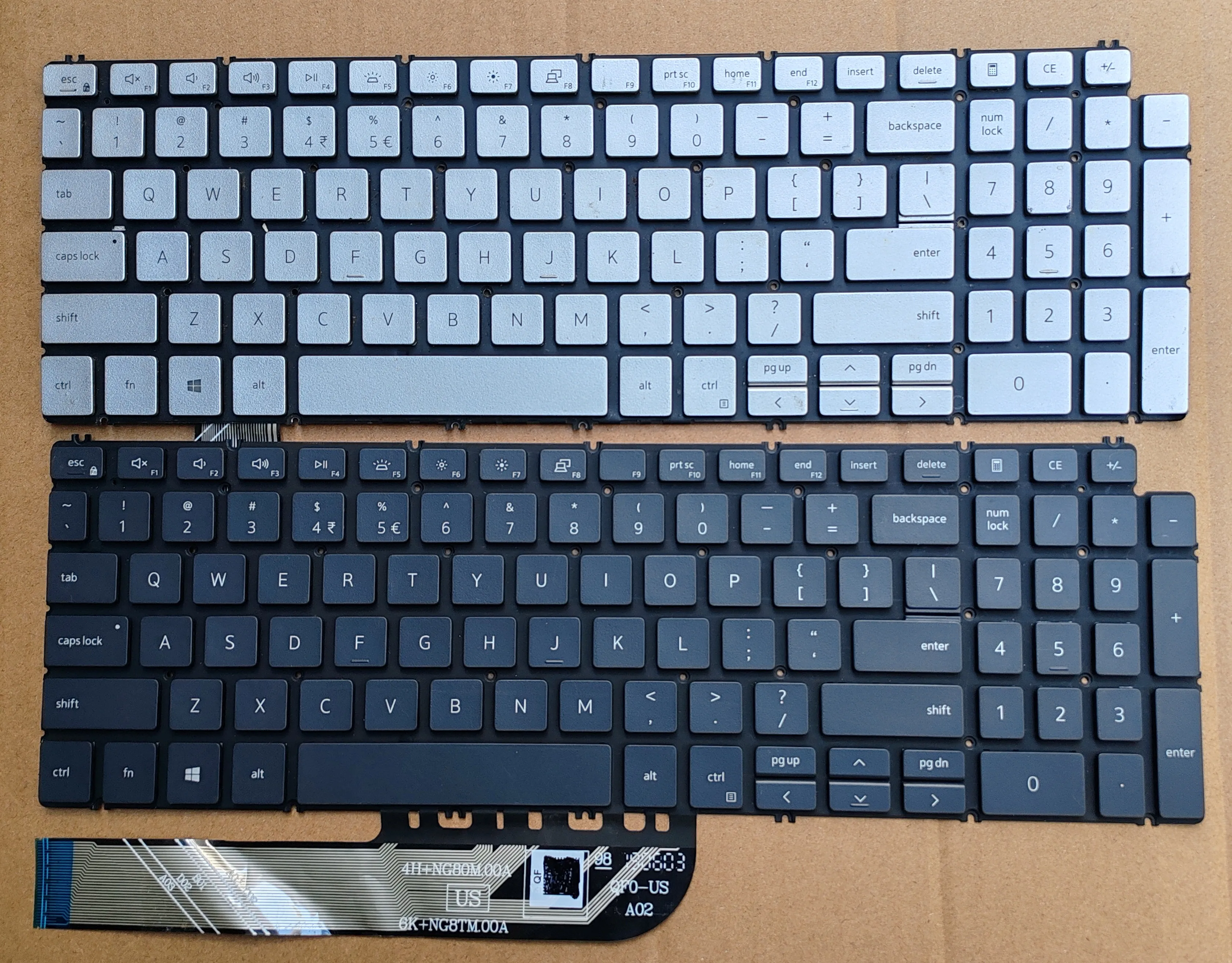 90% New For DELL 7500 7501 7506 7590 7591 5501 5502 5505 5510 5511 5515 584 5590 5593 5594 5598 3500 3501 3510 Keyboard Backlit