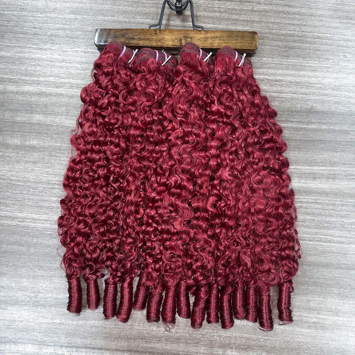 

Наборы натуральных волос Alibele 12A, класс 99J, бирманские кудрявые волосы с спиральными концами, необработанные, оптом, выгодные предложения