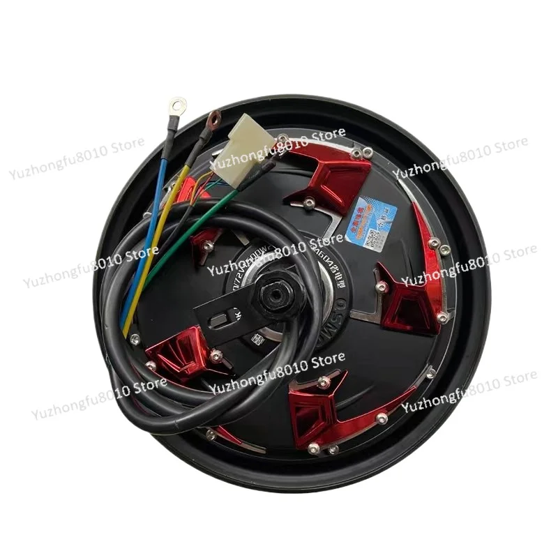 Electric Motorcycle Modified Motor 10 Inch Fourth Generation 1500w 2000w3000w60v72v Power Saving Version Tile Profile Motor