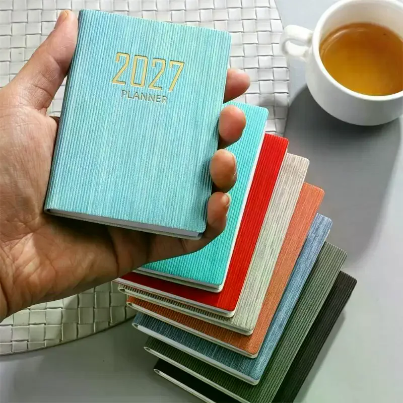 Mini A 7 2027 Agenda Book Pocket With Calendar Appointment Book Diary Weekly Planner For Students Gift