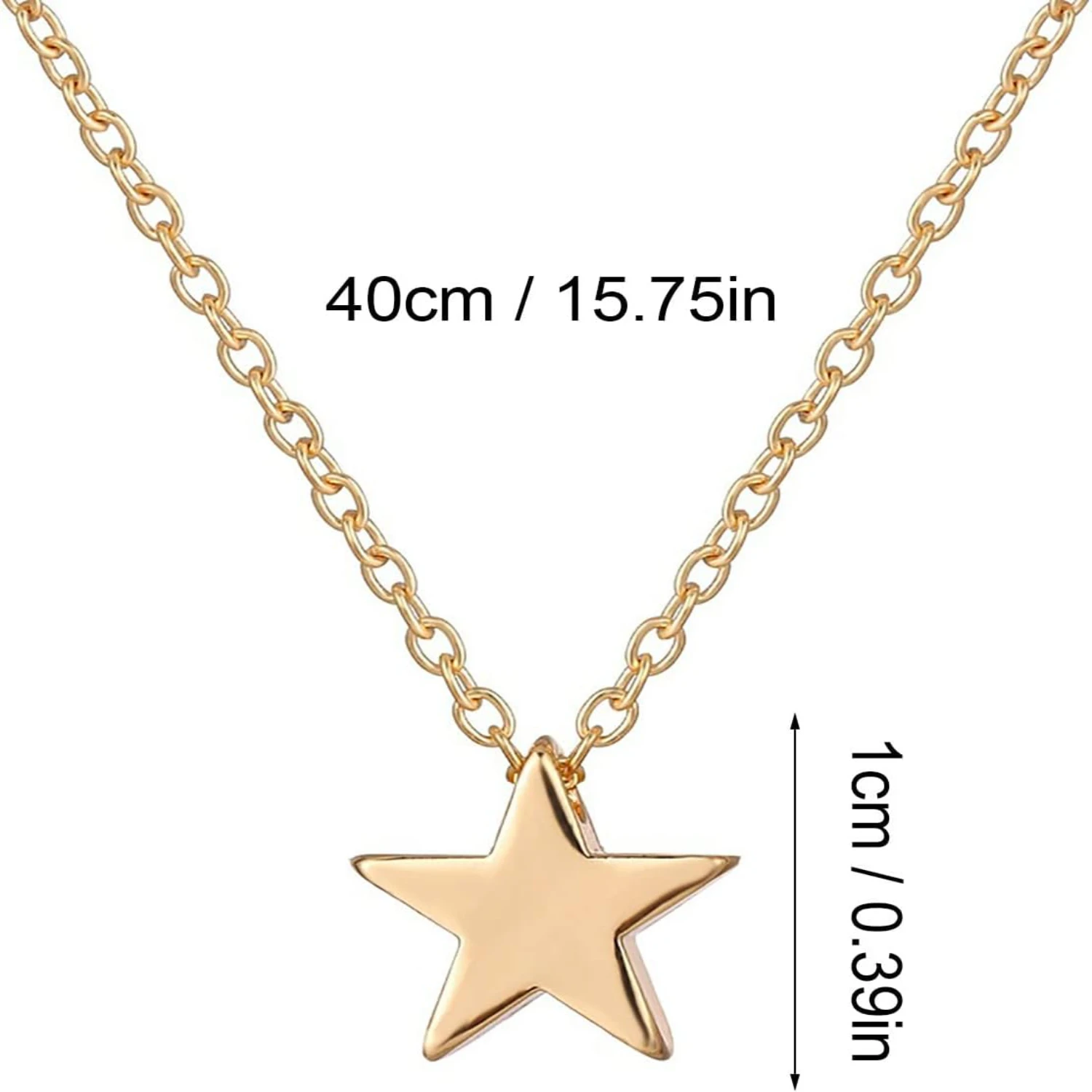 Beautiful, Elegant, and Sophisticated Glamorous Layered Star Disc Pendant Choker Necklace - Exquisite Birthday Gift for Women wi