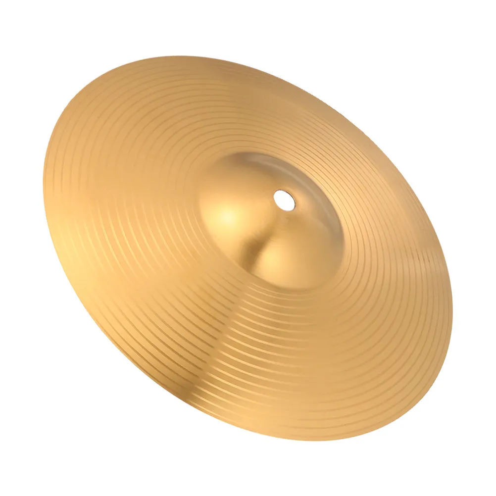 1Pcs Hi Hat Cymbal Replacement Alloy Brass Material for Drum Kit Jazz Percussion Accessory Reduces Overtones Enhances Sound