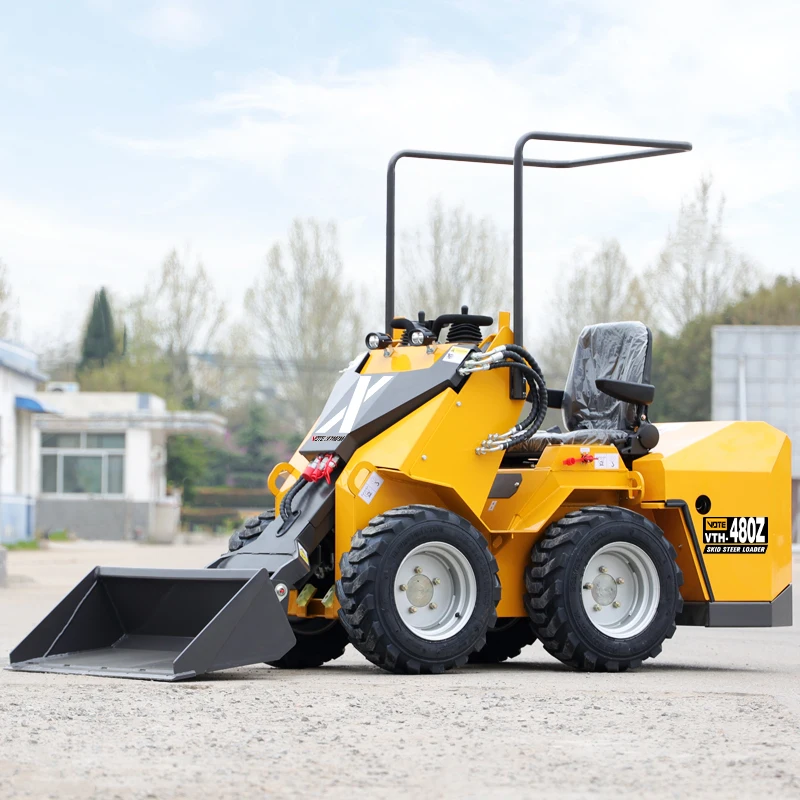 High Quality Crawler Skid Steer Loaders Factory Directly Supply Skid Steer Loader With Truck Minicargador With Attachments