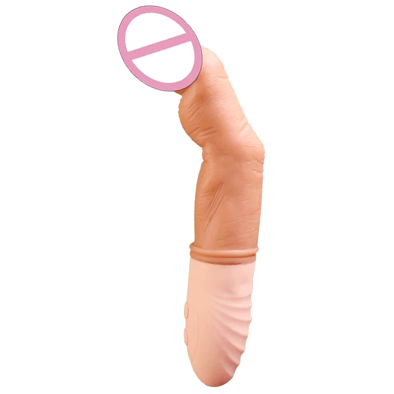 Realistic Finger Vibrator for Women G Spot Stimulate Clitoral Vagina Massager Heating hand Dildo Masturbator Anal Adult Sex Toys