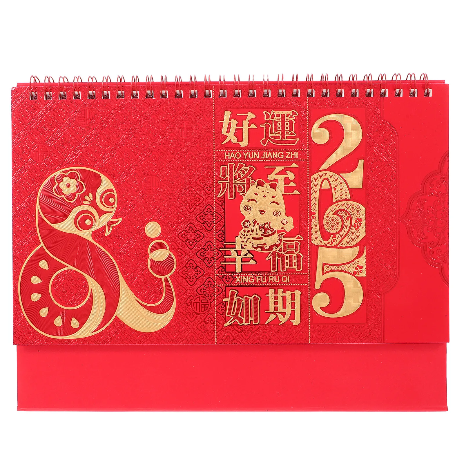 

Настольный календарь на 2025 год, Год Змеи, Новый год, откидной настольный календарь, универсальный календарь, бумажные блоки для записей