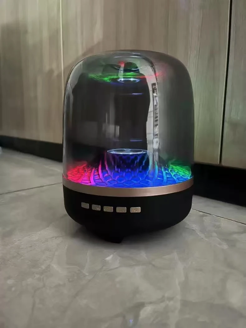 2024 Audience Tronsmart Speaker Sound Box Bluetooth Speaker Subwoofer Colorful Glass Home High Volume Wireless Computer Speaker