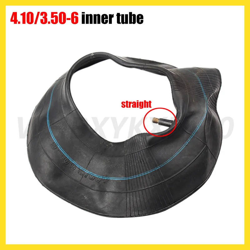 Inner tube 4.10/3.50-6 Camera 3.50-6 4.00-6 Inner Tube Tire Rubber Valve for Wheelbarrow Hand Trucks Lawn Mowers