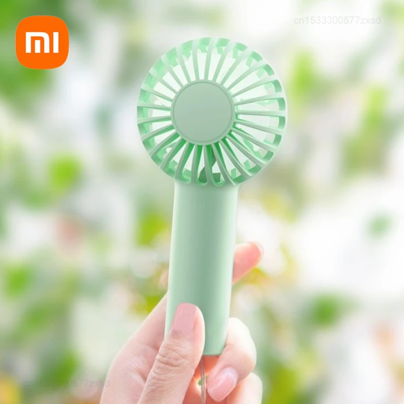 

Xiaomi SOTHING Portable Fan Mini Lightweight Long Endurance Rechargeable Adjustable Wind Speed Silent Strong Winds Household Fan