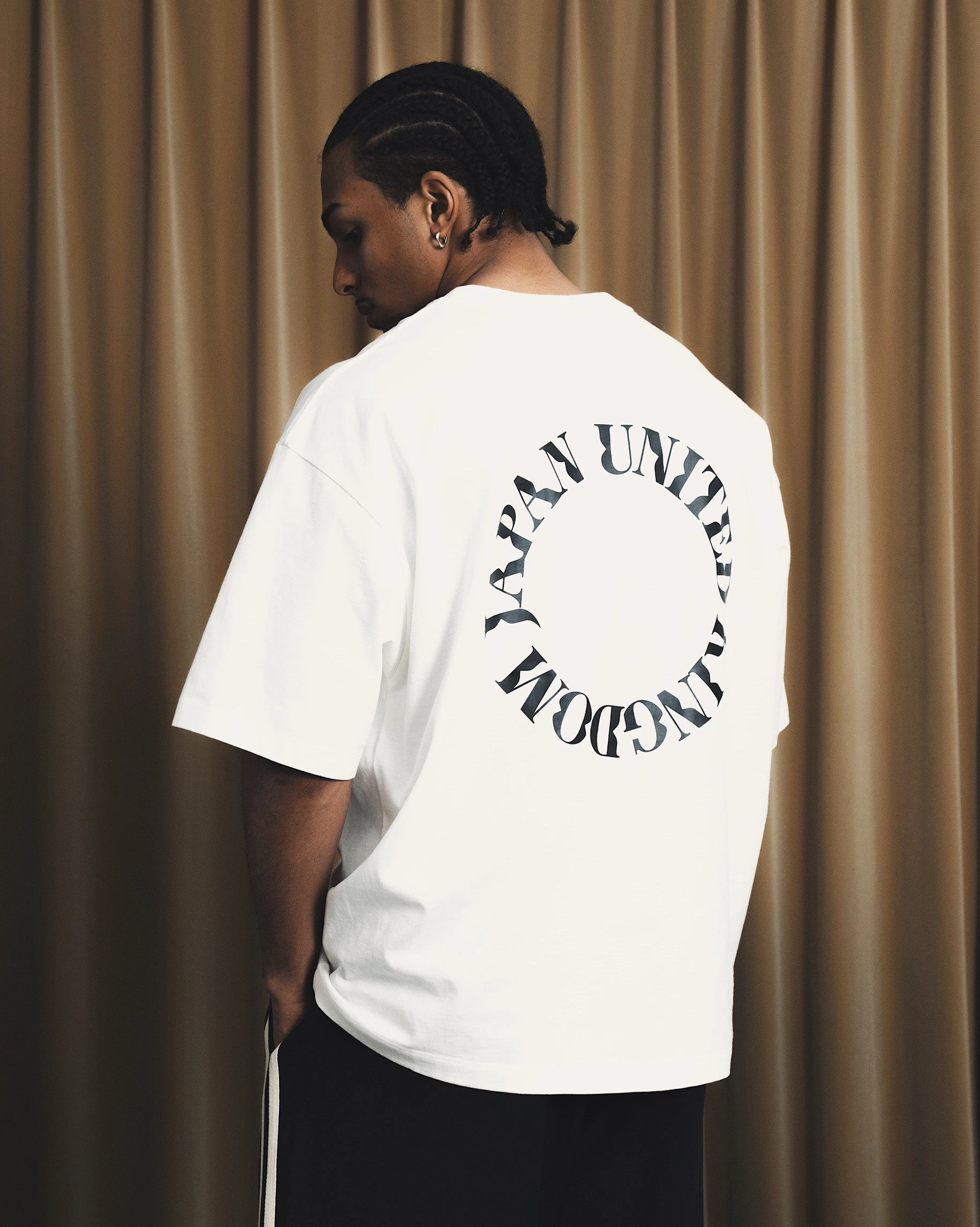 Streetwear Brand Rings - Camiseta de algodón con estampado gráfico