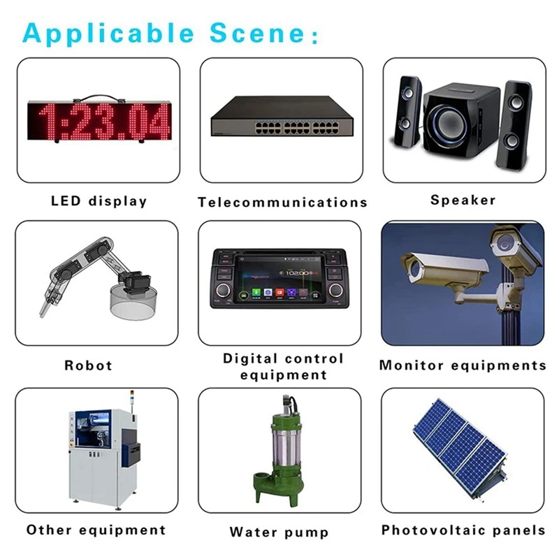 DC Automatic Buck Boost Converter DC 8V-40V To 13.8V 10A Step Down Up Voltage Regulator Waterproof Voltage Reducer