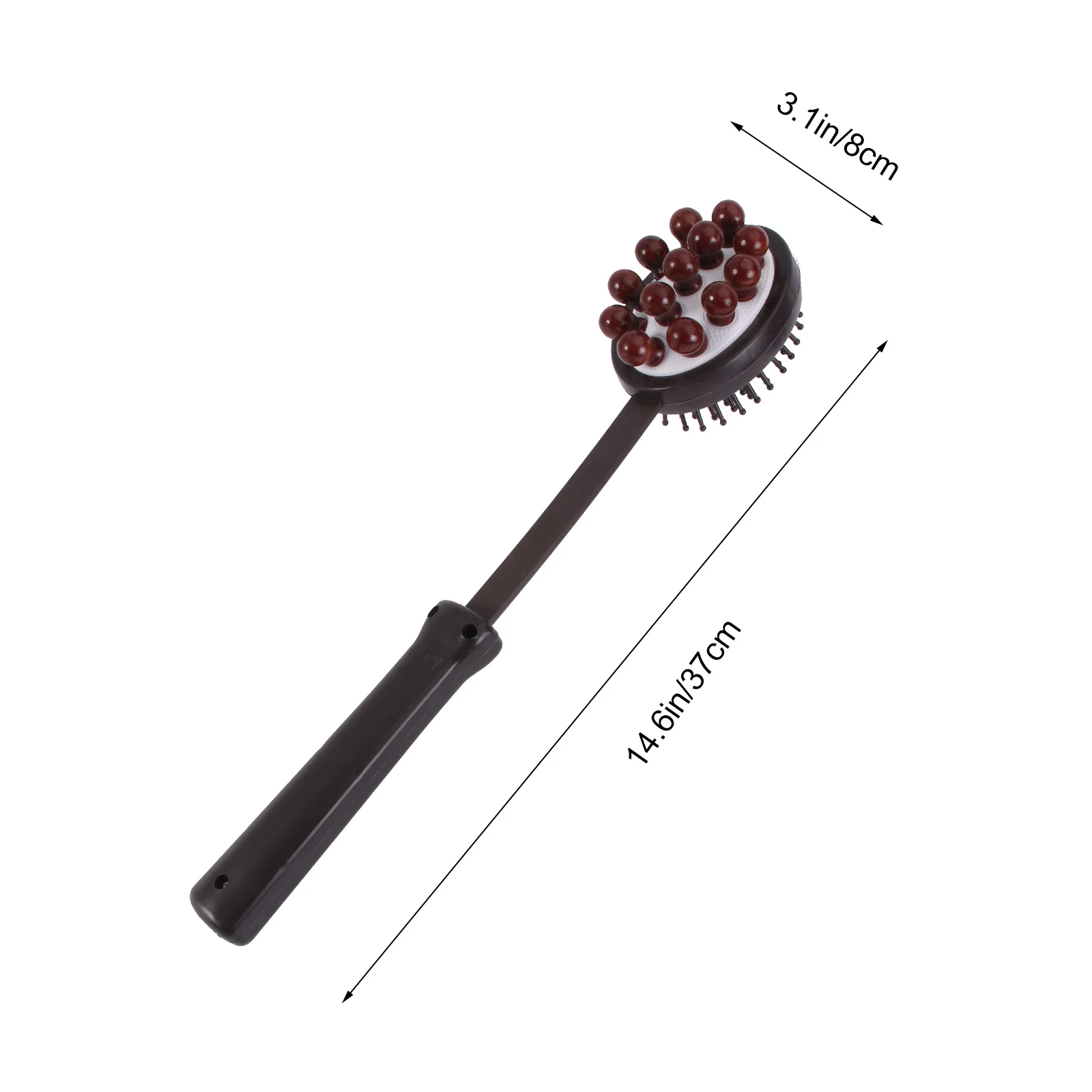 

2pcs Massage Hammer Wooden Portable Acupoint Tool For Back Neck Shoulder Pain Relief Durable Wood Plastic Massage Sticks