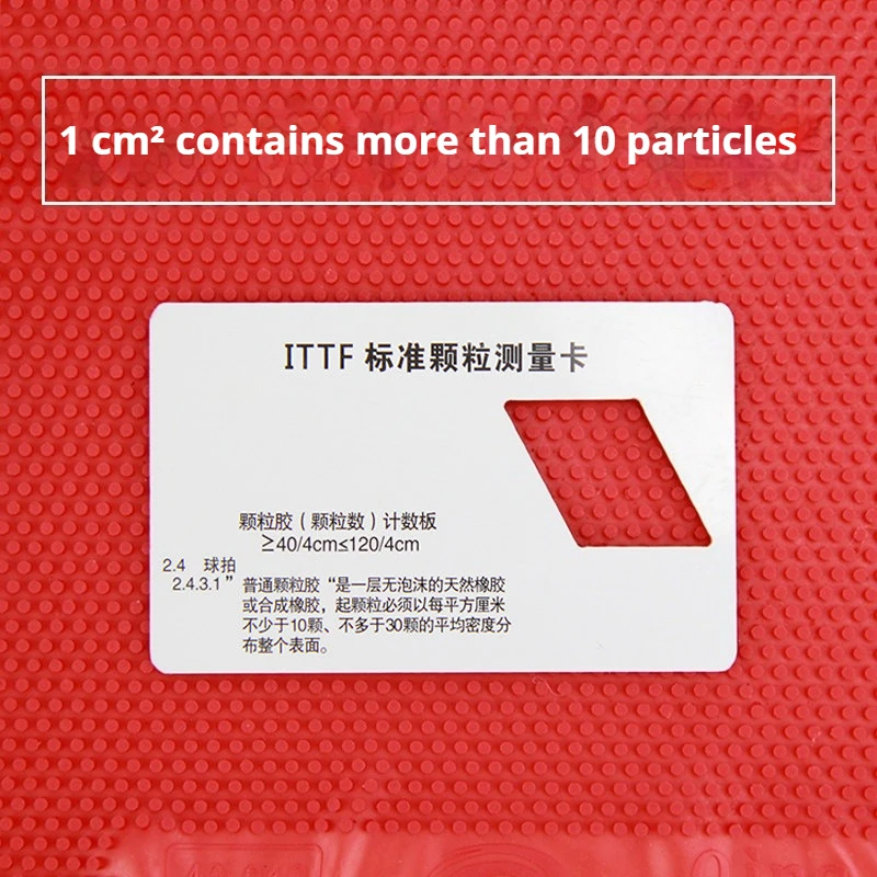 Cured/Uncured Table Tennis Rubber YINHE 955 MILKY WAY Long Pips OX Medium Particles Weird Ping Pong Rubbers Without Sponge view 3