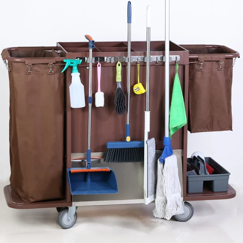 

Тележка-тележка, портативная деревянная колесная стойка Janitorial для уборки отеля, небольшой сервис, сервировка еды, коммерческая стойка для овощей, большая тележка