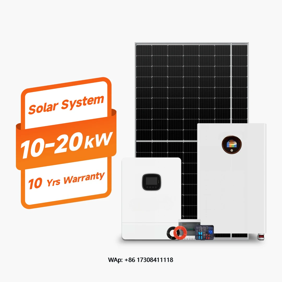 10-50kW off-grid solar system with 10kWh 20kWh 50kWh solar battery and Solaire kit