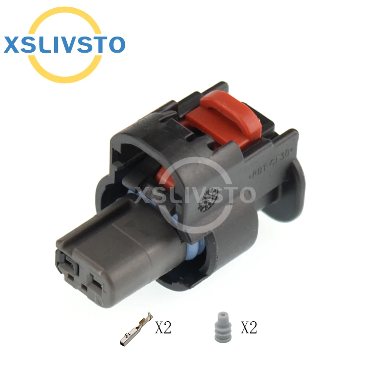 2 Pin Automotive waterproof connector female plug 1-2296694-3 1-2203769-3 with Pin