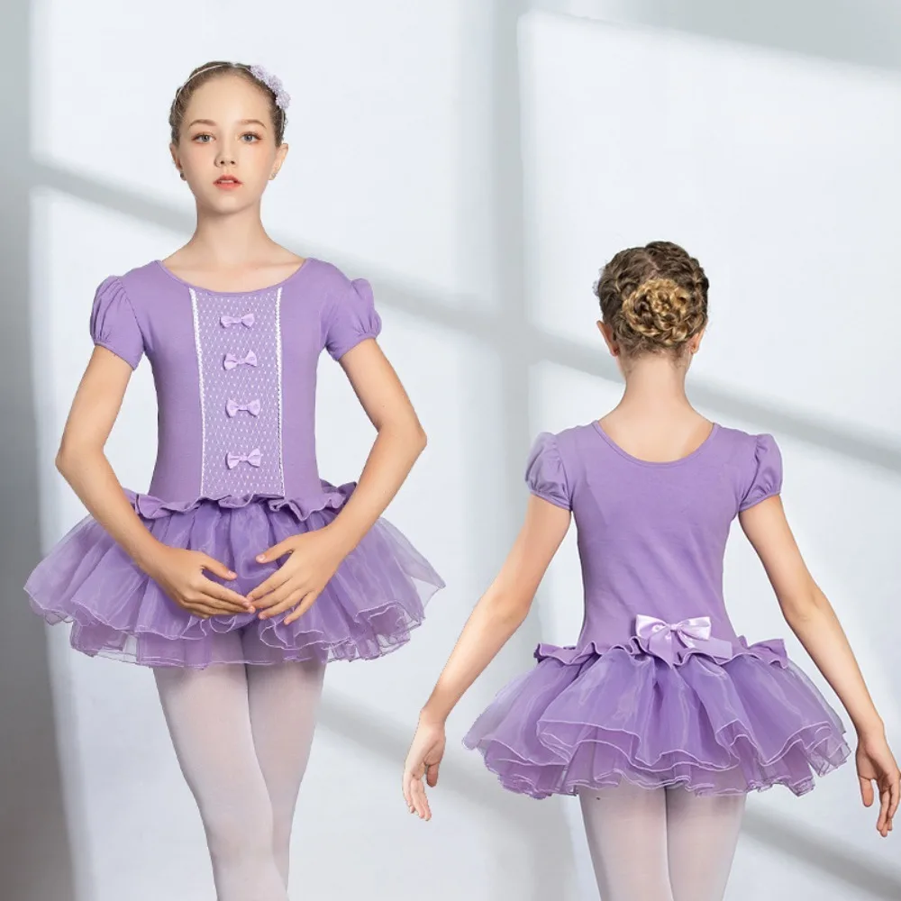 Dance Wear Ballet Tutu Princess Children Clothing Stage Costumes Fairy Kids Clothes Performance Elegant Leotards for Girls Dress