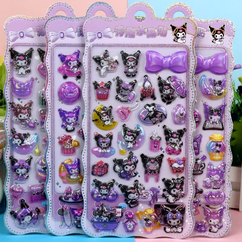 

Cartoon Fun 3D Stickers Hello Kitty Stickers Decorate Phone Case Notebooks Handmade Scrapbook Decor Bottles Christmas Gift