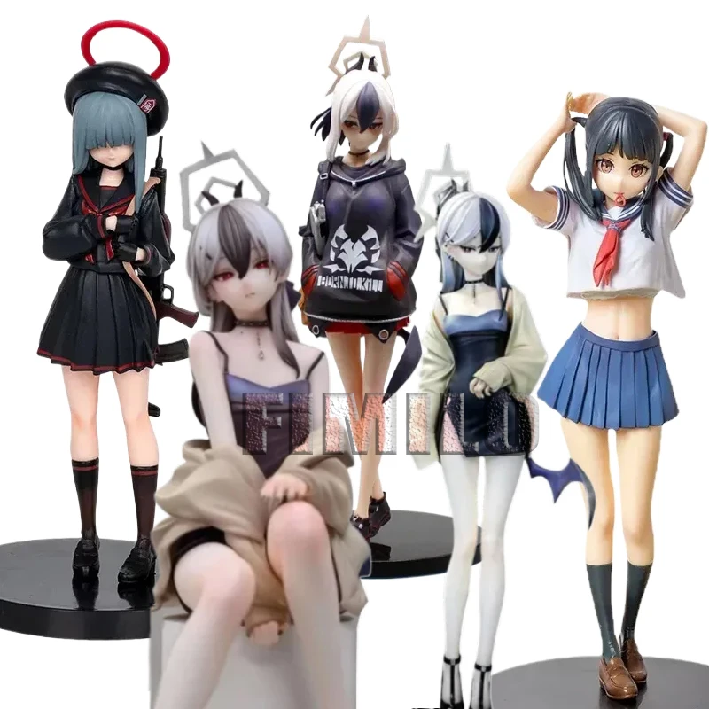 

Game Blue Archive Model Kayoko Figures Onikata Kayoko Action Figures PVC Anime Komi Shouko Statue Model Figurine Girls Toys