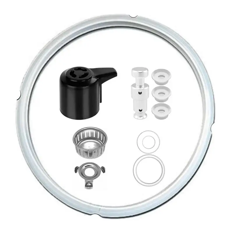 AT21-Replacement Parts Kit Including Steam Release Handle Seal, Steam Release Valve And Float Valve Seal, Anti-Clog Guard