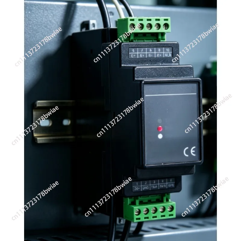 Load Cell Amplifier 24-bit AD Weighing Transmitter Weight Sensor Voltage Current Converter RS232 or RS485 Modbus RTU Din Rail