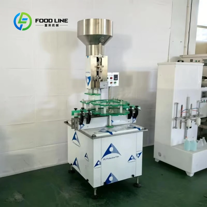 Customized Automatic Wine Cork Stopper Machine Plastic Bottle Glass Bottle Cork Wine Bottle Capping/Corking Machine
