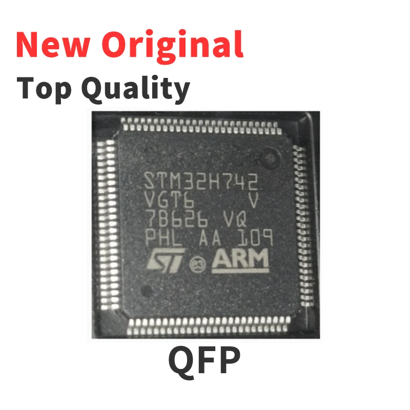 (1 Piece) STM32H733VGH6 STM32H733ZGT6 STM32H735IGK6 STM32H742VGT6 STM32H742ZGT6 STM32H742ZIT6 QFP New Original