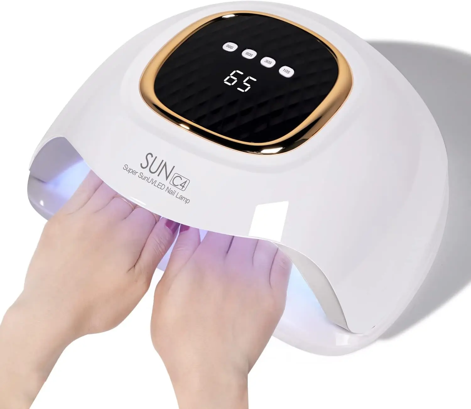 

Fast Drying UV LED Nail Lamp with 4 Timer Settings & Auto Sensor for Home Salon Nail Art Tools