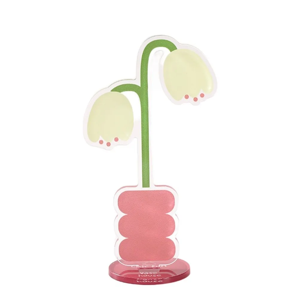 

Зажим для фотографий в форме цветка, портативный держатель для заметок, акриловый держатель для карточек с цветами, креативный акриловый цветок, настольная скрепка для бумаги