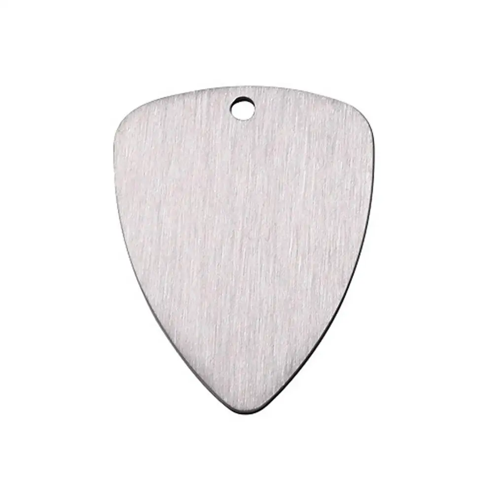 

Titanium Steel Pick Hand Carved 316L Titanium Steel Pick Bass Practice Musical Instrument Accessory Ukulele