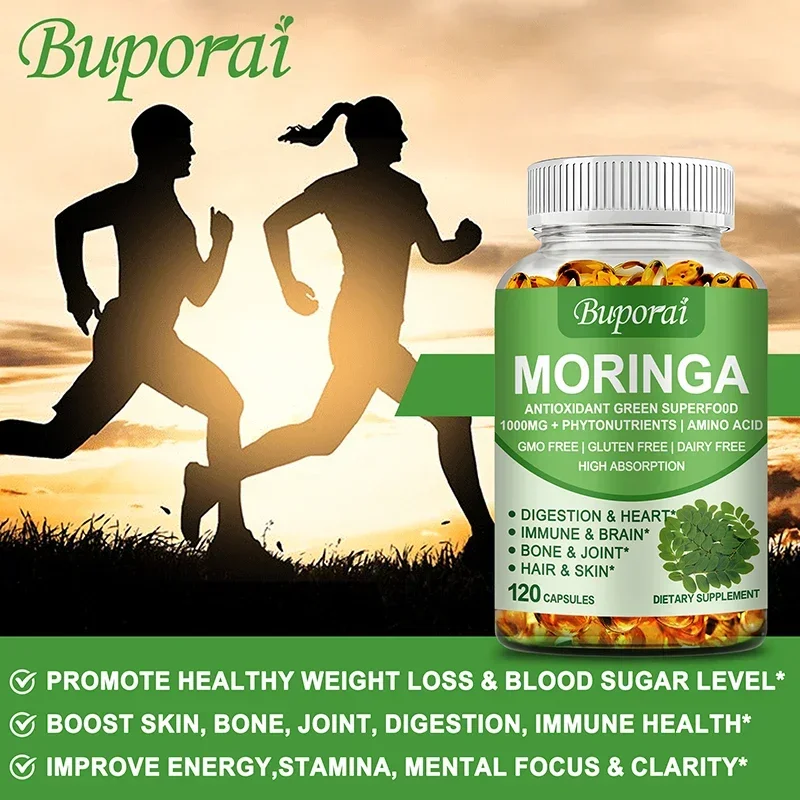 Moringa - Support Immune System, Energy, Metabolism, Detoxification, Antioxidant