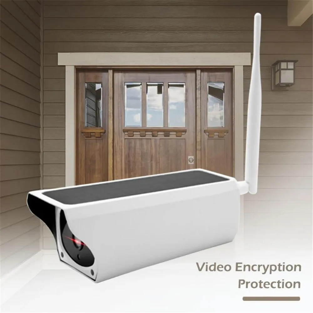 UBOX APP  Solar Power Low Power Comsunption 2MP 1080P IP Camera Outdoor Water-proof Home Security CCTV Monitor
