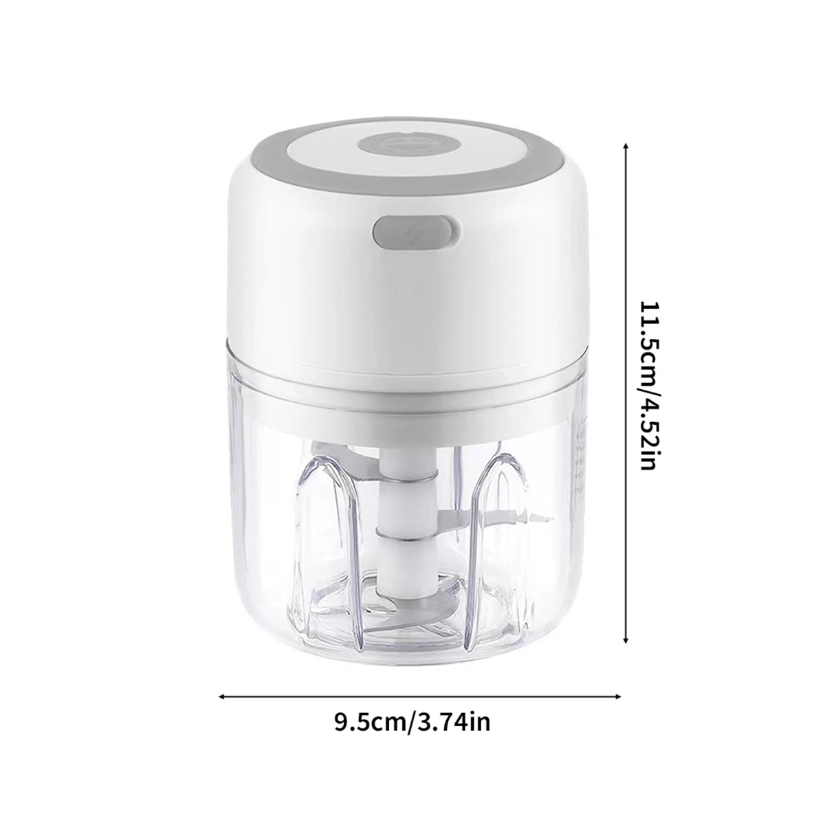 Mini Wireless Electric Garlic Masher 250ML USB Charging Portable Vegetable Chopper Household Garlic Making Machine